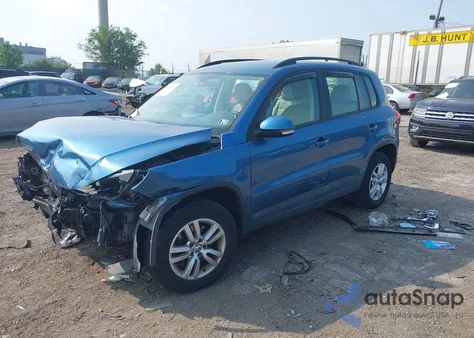 2017 Volkswagen Tiguan 2.0T S из США, поврежденный, VIN WVGBV7AX3HW510135